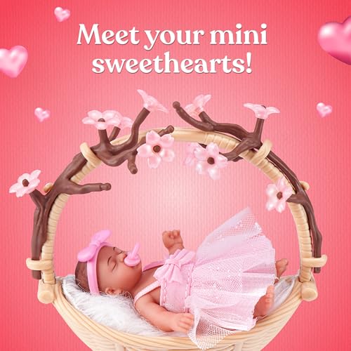 Miniatura 2 de My Mini Baby Sweet Hearts Serie 1 2 Pack De Zuru Cápsula Sorpresa Coleccionable Con Muñeca Bebé, Accesorios Y Set De Juego, Juguete Miniatura Realista Para Niñas De 3 Años