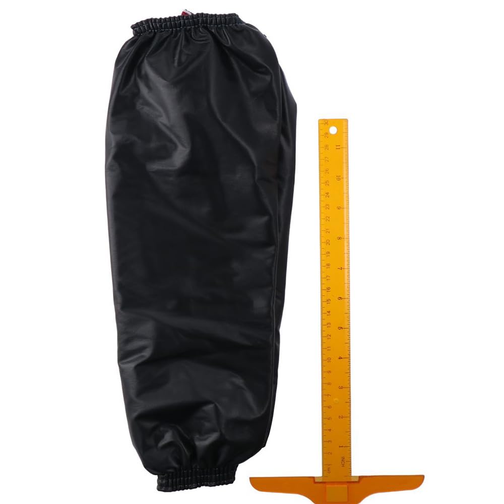 iuniq Working Sleeves 1Pair Wear Counteractive High Temperature Safety Anti Scalding Sleeves Durable Leather Sleeve With Dirt Welder Protection