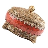 Rangement organisé : gardez vos bijoux bien organisés avec cette boîte de rangement polyvalente, coffret à bijoux antique, de fête d'halloween