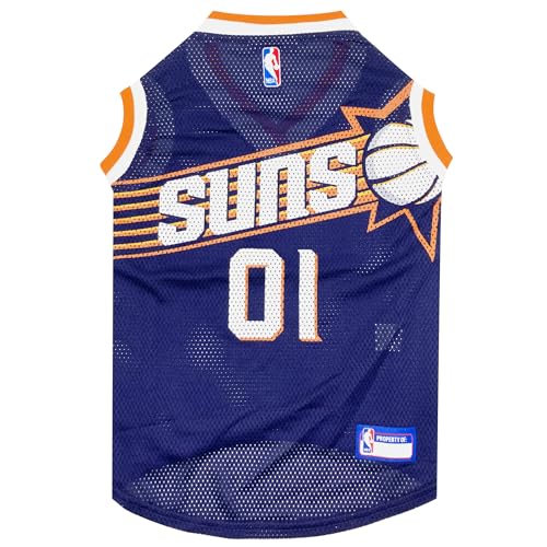 Pets First NBA Pheonix Suns Dog Jersey, X-Large - Tank Top Basketball Pet Jersey by Pets First - Used condition - US$15.60