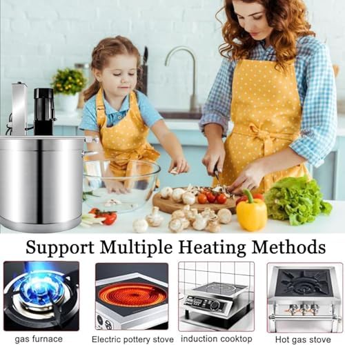 Commercial Electric Mixer for Jam & Sauce, 25L Automatic Stirring Machine with Double-Layer Scraper, Heavy-Duty Kitchen Mixer, Ideal for Restaurants & Bakeries