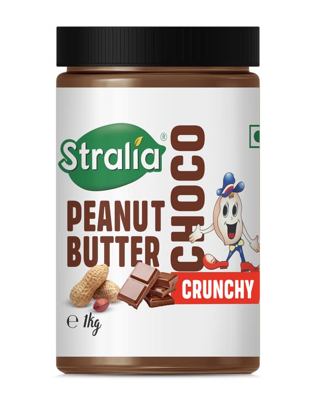 STRALIA Choco Crunchy Peanut Butter Made By The Best Peanut Butter Expert | Great Source Of Protein And Fiber | (1 Kg), Chocolate Crunchy (B0BVRDT17J) Amazon Price History, Amazon Price Tracker