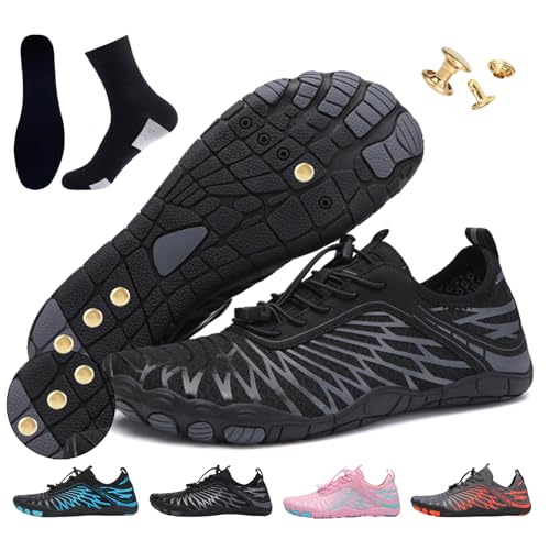 CJROSM Grounding Shoes for Women with Copper Barefoot Shoes Womens Grounded Footwear Earthing Grounding Shoe Men Wide Toe Box Comfortable Breathable for Walking Outdoor Activities