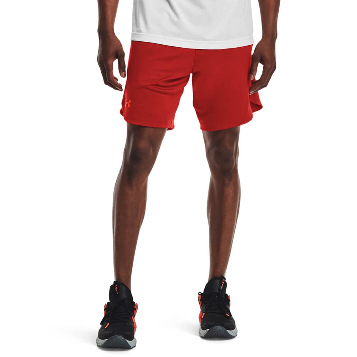 Under Armour Mens Knit Training Shorts - Radiant Red - S