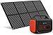Produktbild Solargenerator, 1048Wh Tragbare Powerstation mit 200W Solarpanel, 1000WSpitzenleistung 2000W mobile Stromversorgung mit LED Anzeige für Urlaub auf dem Campingplatz, Outdoor Abenteuer & Notfälle
