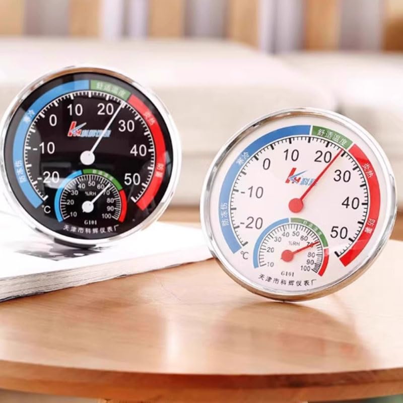 Thermometer Indoor Household Desktop wall Mounted Temperature Gauge