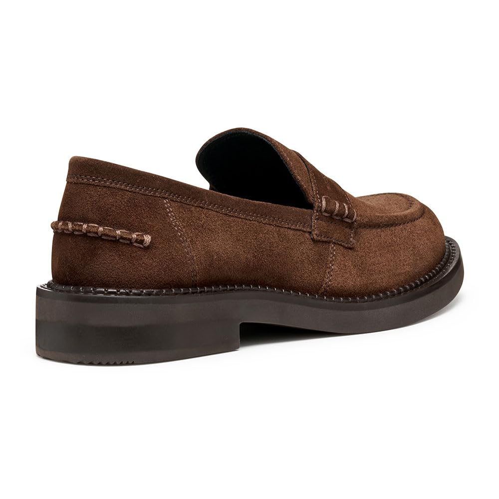 Geox Donna D Serilda Loafer, Brown, 39 EU, Marrone, 39 EU