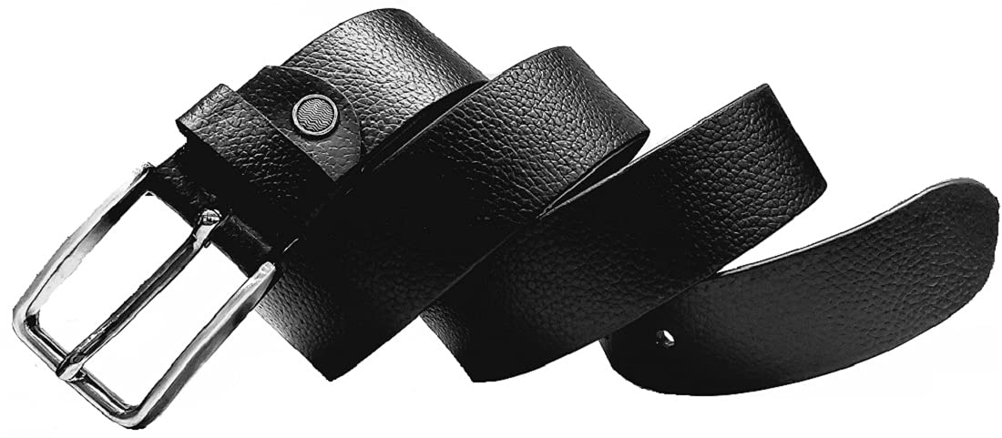 KAEZRI GENUINE LEATHER BLACK BELT FOR MEN (LCKATA1.1)