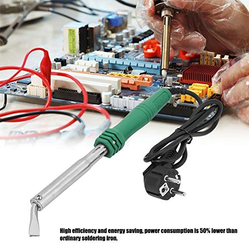100W de temperatura ajustable pistola de soldadura eléctrica soldadura herramienta de calefacción de hierro enchufe de la UE 220V