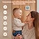 MeesMeek Raumthermometer Innenfeuchtigkeitsmesser Temperaturmonitor Hygrometer Feuchtigkeitssensor mit Komfortanzeige Großes Digitaldisplay für Babyzimmer Büro Weinkeller Lagerhaus(2)