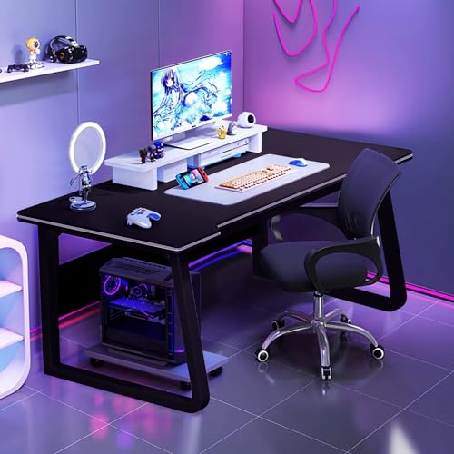 AOJIANA �f�X�N �� pc�f�X�N �p�\�R���f�X�N �׋��� �I�t�B�X�f�X�N �k�� �ؐ� �� �w�K�� ��Ɗ� �ݑ�Ζ� �����[�g���[�N�p �������e�[�u�� �V���v�� ���ϑ� �d���p �g���ȒP�i�u���b�N�C80*50cm�j