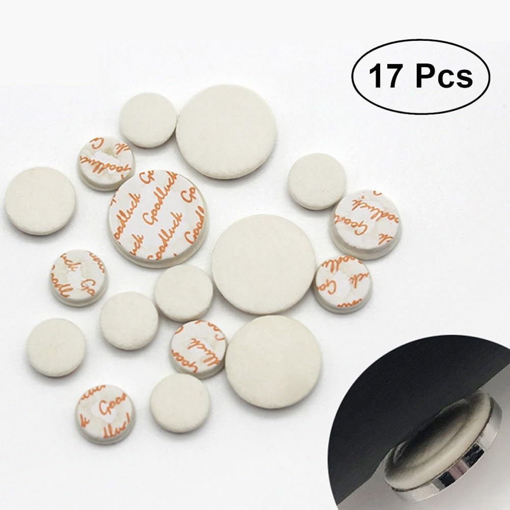 Lot de 17 tampons de rechange pour clarinette si bémol et trous sonores