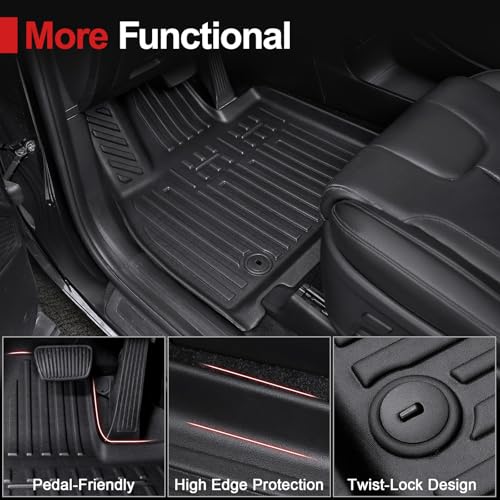 Image of Floor Mats for 2020-2024 2025 Kia Telluride Accessories Cargo Mat