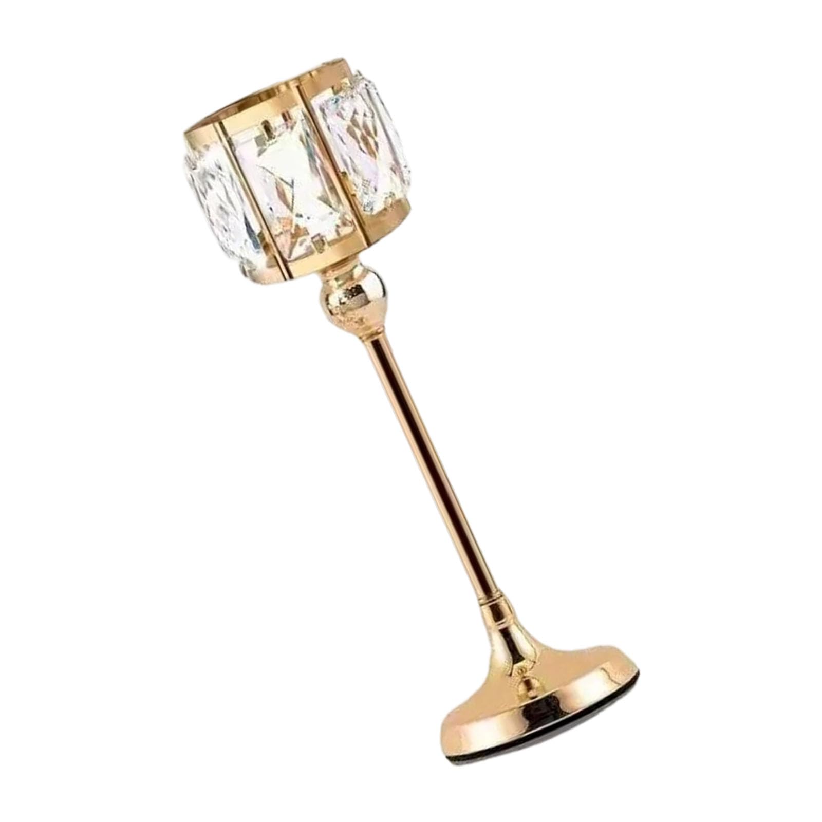 Crystal Tealight Candelabra Votive Stand Wedding Centerpieces Crystal Candlestick Holders Table Decorations Votive Stand