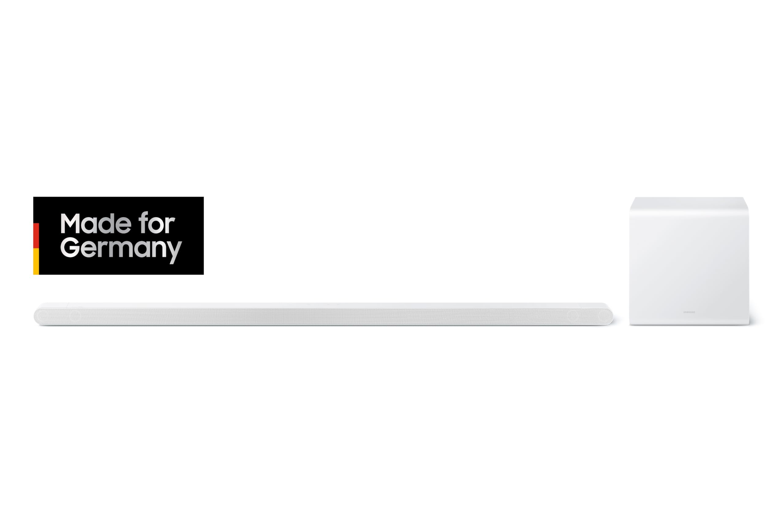 Samsung HW-S811GD Barra de Sonido ultradelgada de 3.1 Canales para televisores, Altavoz Bluetooth con diseño ultradelgado, Q-Symphony, Dolby Atmos inalámbrico/DTS:X... [versión Alemana]