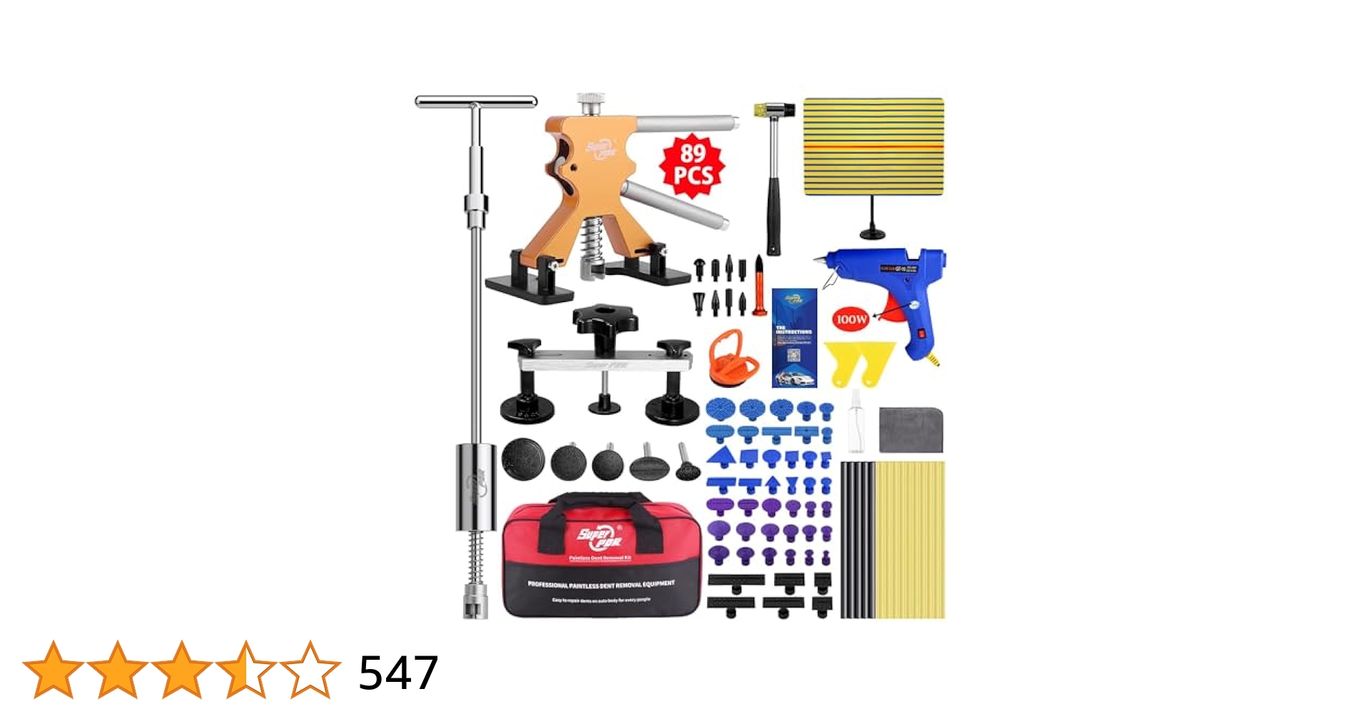 デントリペア 87PCS デントリペアツール 【LEDワイヤーボード付きPDR Amazon.co.jp: PDR デントリペア 87PCS デントリペアツール