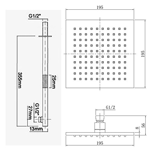 ENKI Miscelatore termostatico incasso doccia