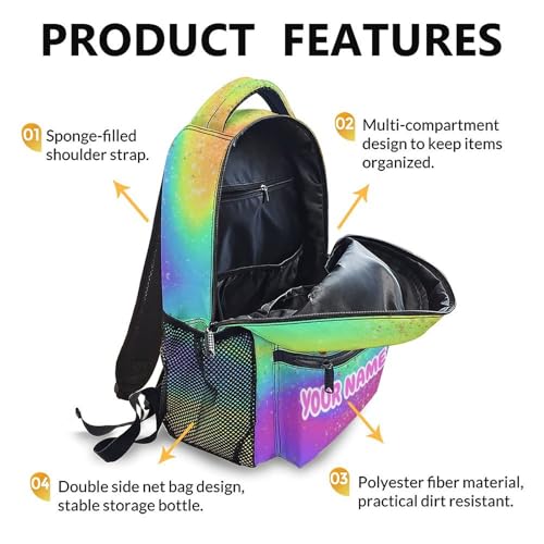 Girls Schoolbag, Personalized Cute Kids Backpack, Gift for Kids, Casual Bookbag for Preschool Elementary Kindergarten Vacation Travel3