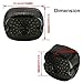 OVOTOR LED Tail Light Smoke Lens Lay Down Tail Lamp with Braking Turn Signal Replacement for Harley Sportster Dyna FXDL Electra Glides Road King