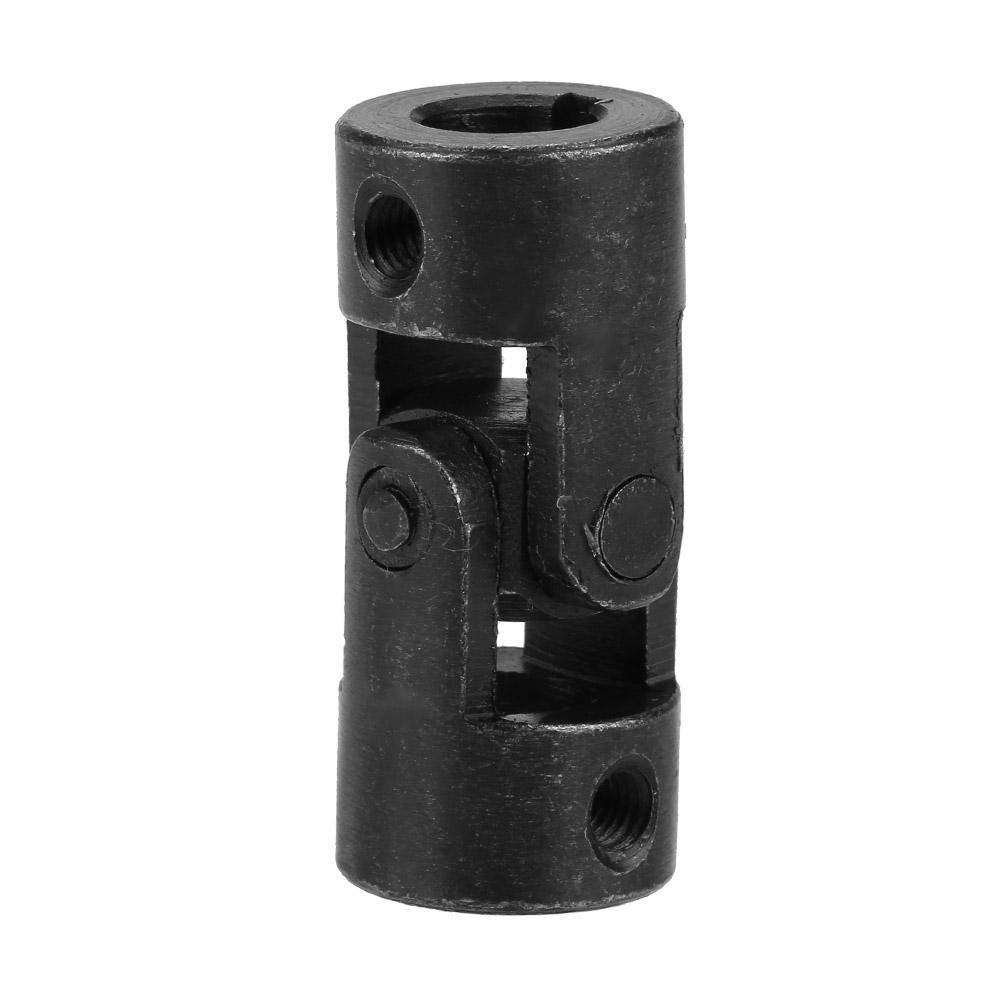 Przegub kardanowy 10 mm, sprzęgło wału, przyłącze silnika "zrób to sam", przegub uniwersalny z rowkiem przegubem krzyżowym 10 × 20 × 45 mm