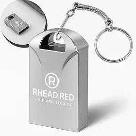 Mini Pen Drive Mini Chaveiro de Metal Rápido Ideal Para Armazenar Arquivos Fotos Musicas e Videos Metálico 64gb Resistente Ultra Rápido Cor Linha Premium (64, GB)