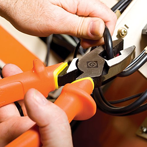 Greenlee 0151-09-Ins 9-Inch Insulated Side-Cutting Pliers , Orange #TOP4