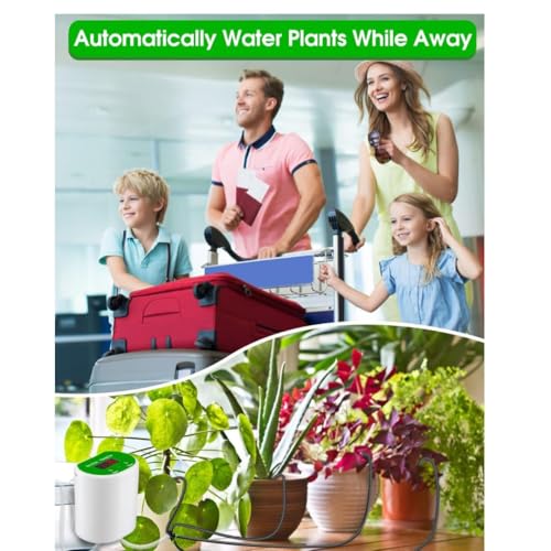 Image of Blackt Electrotech BT29ADI Plant Watering System, USB Rechargeable, 12 Indoor Plants, Automatic Timer (2)