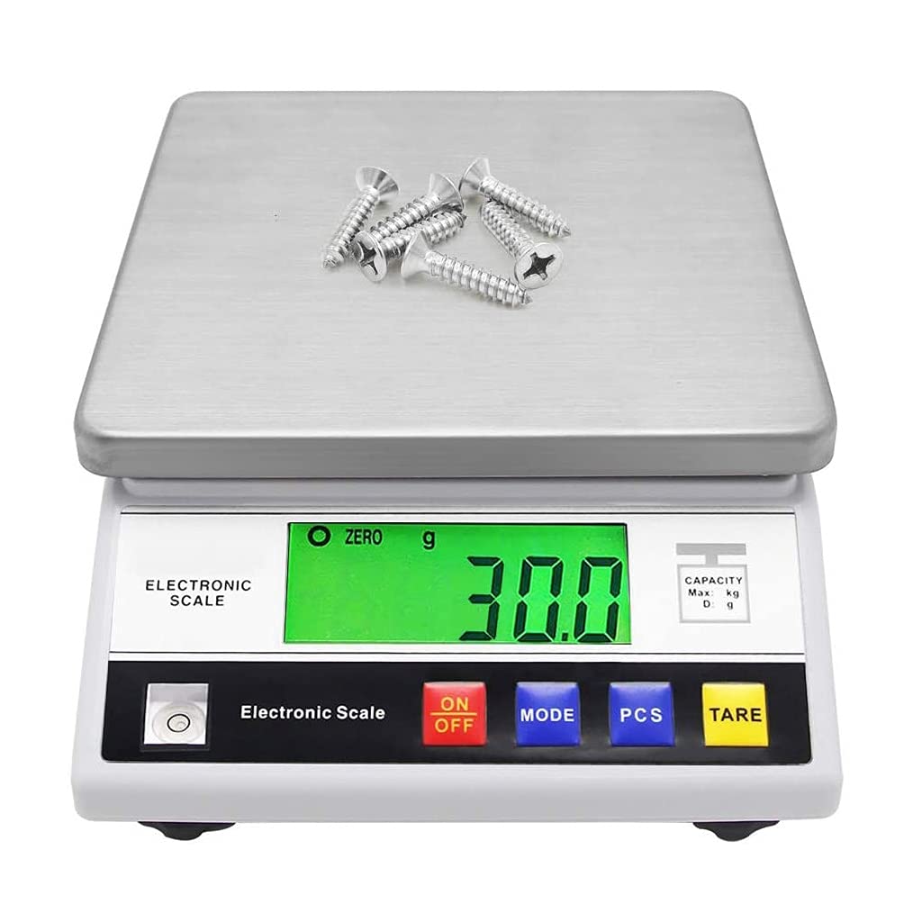JKJZSALJ Lab Analytical Precision Balance High Precision Digital Scale Jewelry Kitchen Scale Scientific Scale Electronic Gram Scale,5kg/0.1g