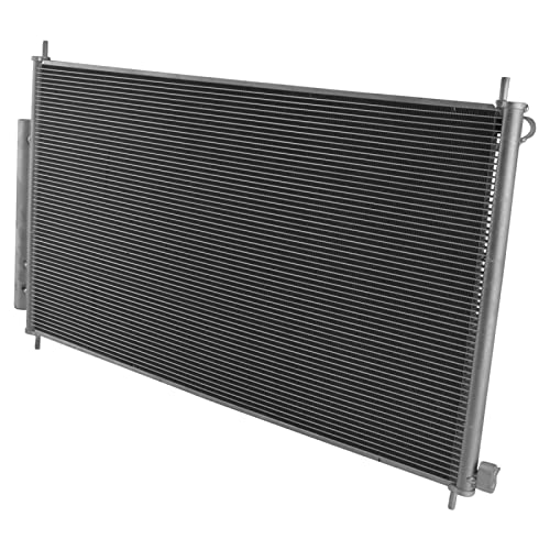 Image of TRQ A /C Condenser and Receiver Drier Assembly Compatible with 2012-2016 Honda CR-V