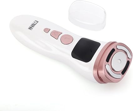 Mini HIFU Facial Machine Wrinkles Remove Face Massager,Ultrasonic Face Machine RF Skin Tightening Rejuvenation Antiaging Machine for Eye Chin Neck