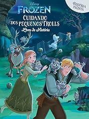 Capa de Frozen Livro de História "Cuidando dos Pequenos Trolls" Ed.02
