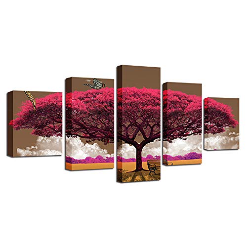Image sur verre effet toile intissée grande mangrove art moderne mural luxe