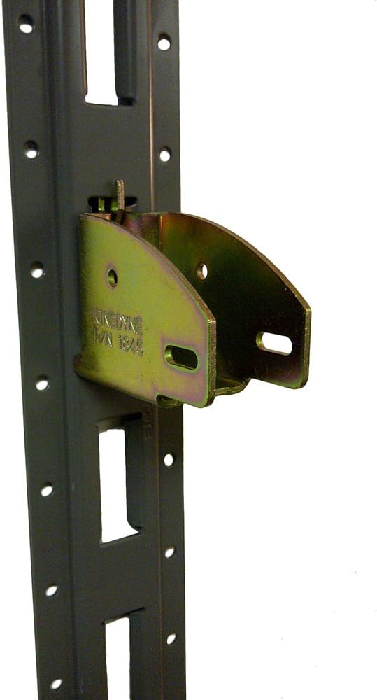E Track 1845 Beam Socket for Cargo Control, Shelf Brackets, Lofts Inside of Trailers - 4 Pack
