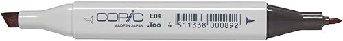 Miniatura 2 de Copic Marcador con punta reemplazable, E04-Copic, lápiz labial natural