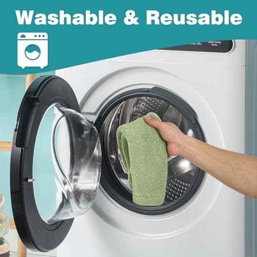 AZHCHKE Toilet Seat Cover with Snaps Fixed, Thicker Soft Toilet Seat Warmer Cover for Bathroom, Washable Stretchable Toilet Seat Covers, Fits Most Round, Oval and Elongated Toilet Seat