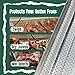 A-M Gutter Guard - Heavy-Duty Lifetime Quality Aluminum - Sample Pack - Includes Both 5