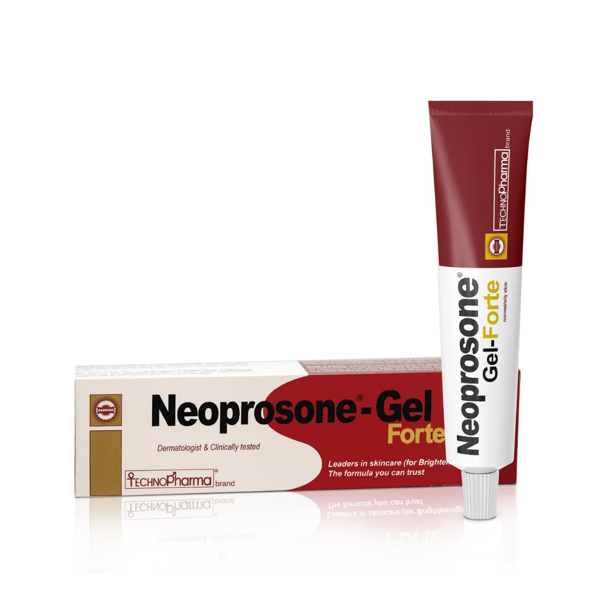 Neoprosone Skin Brightening Gel | 1 Fl Oz / 30g | Brightening Gel for Armpits, Elbows, Knees, Face, Heels | With Alpha Arbutin for All Skin Types