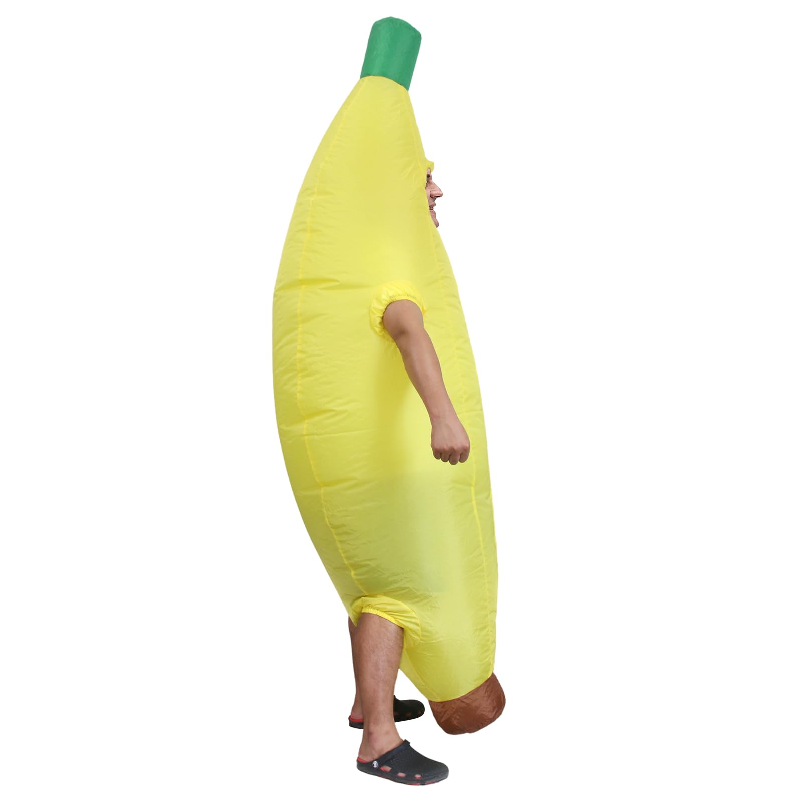 Costume gonfiabile a forma di banana per adulti, per Halloween