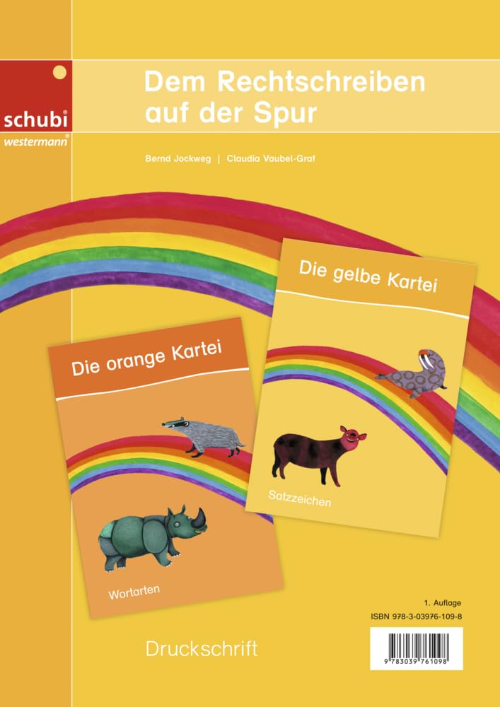 Dem Rechtschreiben auf der Spur: Rechtschreibkartei 2, Ausgabe in Druckschrift (Dem Rechtschreiben auf der Spur: Ausgabe in Druckschrift)