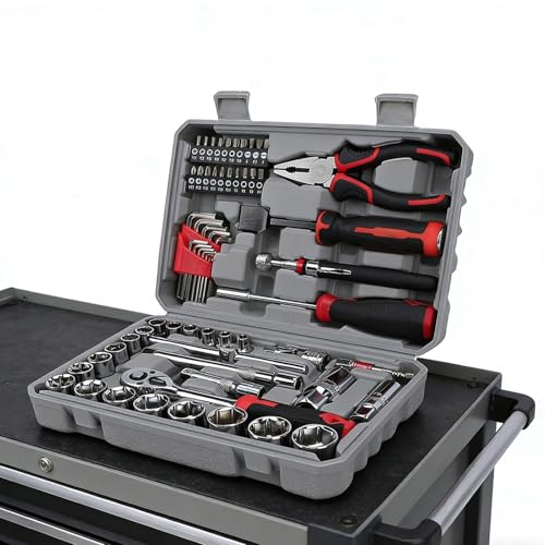 Kit de herramientas para mecánica 62 piezas miniatura 2