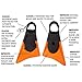 Churchill Makapuu Pro Swimfins Black/Orange - ML