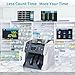 RIBAO BC-40 Mixed Denomination Money Counter Machine, Value Counting, Bill Counter Multi Currency, CIS/UV/MG/IR Counterfeit Detection for Business