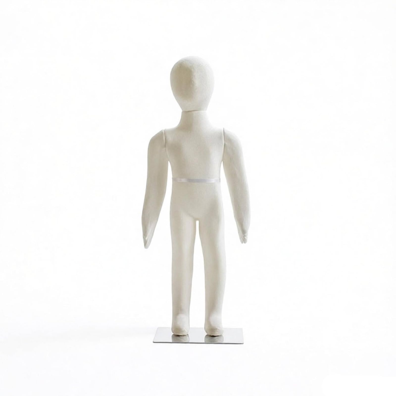 Amagogo Kinder Schaufensterpuppe Kinderfigur Schaukörper Anziehpuppe Büste Leichte Dressform Zum Schnellen Drapieren Und , 70cm , 1-Jähriges Stehendes Modell Mit Sockel