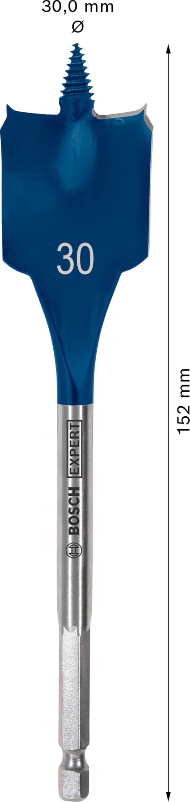 Bosch Professional 1x EXPERT Self Cut Speed Yaprak Delme Uçları (Yumuşak ahşap, Sunta, Ø 30,00 mm, Aksesuar Döner Matkap/Vidalamalar, Darbeli Matkap/Vidalama)
