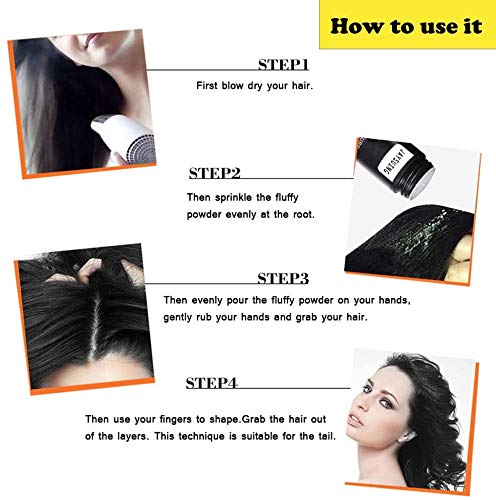 Mattifying Hairstyle Control Powder, Hair Building...
