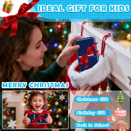 Image of Mini Magnetic Tiles Travel Set with Case 30pcs, Magnet Travel Toys | Portable Mini Size Magnetic Tiles for Kids Ages 3-5 4-8 Boys Girls, STEM Magnet Toys for Outdoor, Gifts for Toddlers