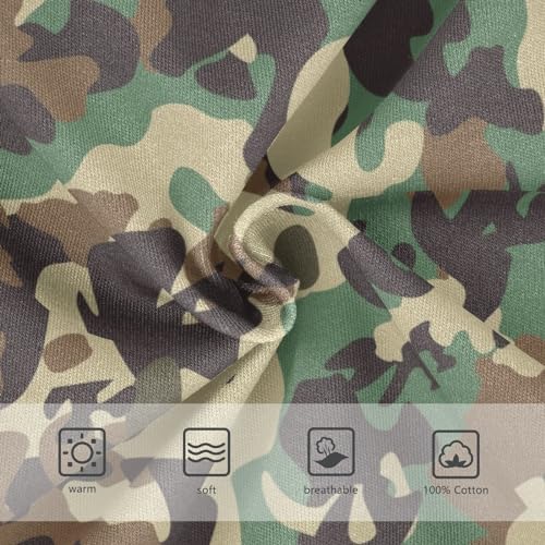 Little Boys Briefs Camo Soft Cotton Toddler Underwear in Sizes 2/3t, 4t, 5t, 6 and 83