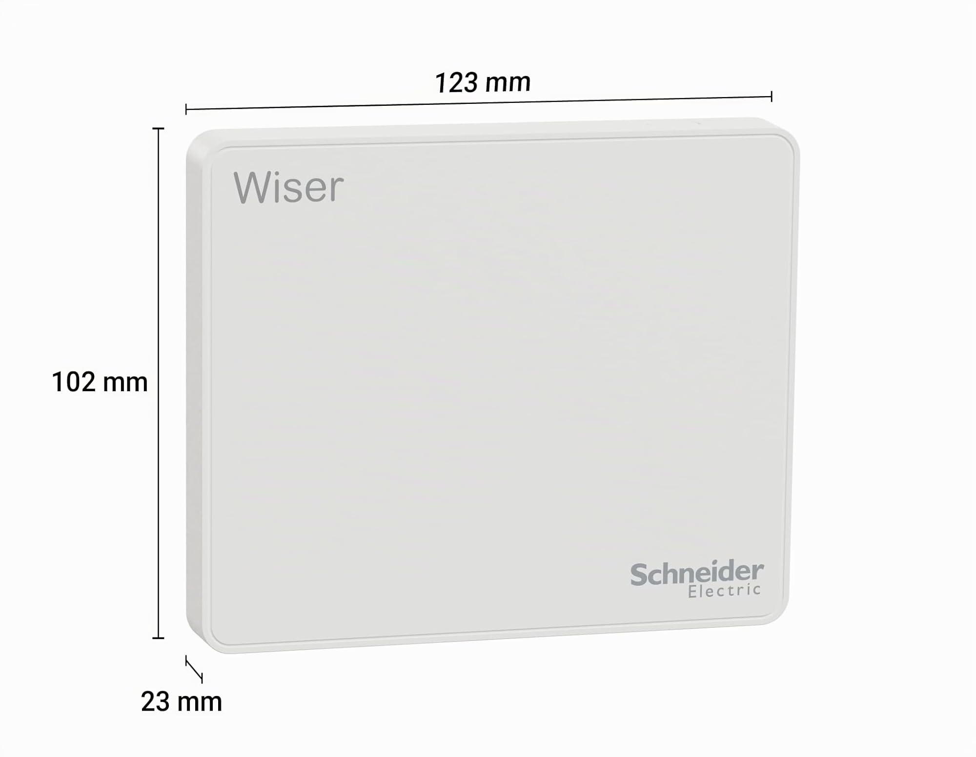 Schneider Electric - Wiser - Passerelle Wifi/zigbee pour les appareils du système Wiser Génération 2 - CCT501801