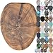 Sanilo Elongated Toilet Seat, Wide Choice of Slow Close Toilet Seats, Molded Wood, Strong Hinges (Old Tree)