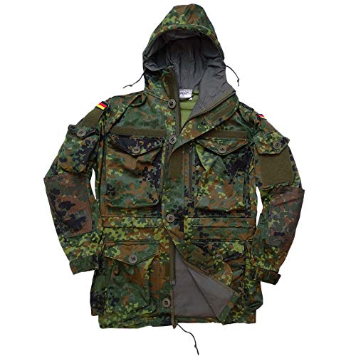 Chaqueta Leo Köhler 203-7 camuflaje XL: evita roturas en actividades extremas